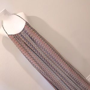 Forever 21 Maxi Sheer Open Back Dress